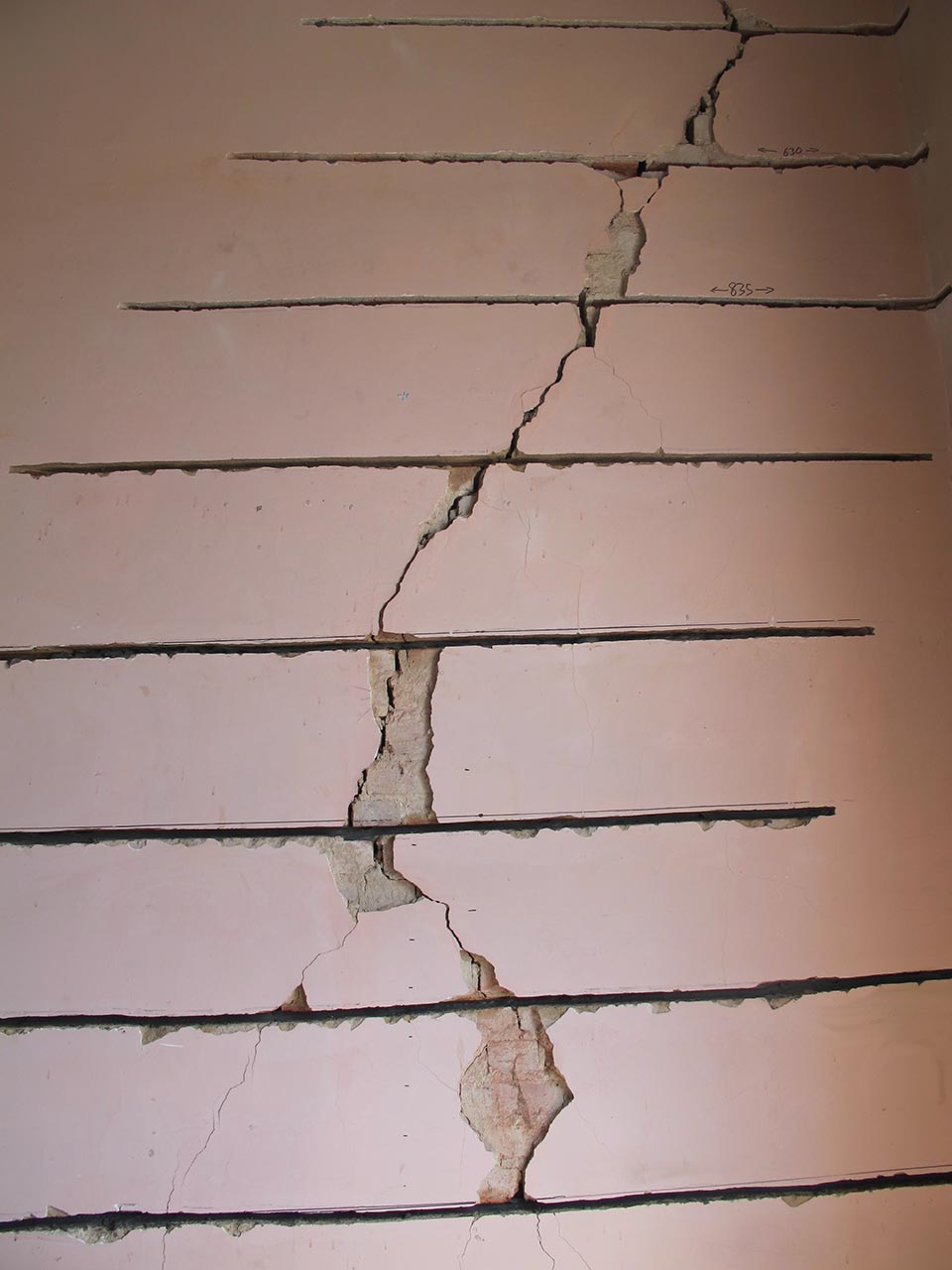 Cracked Shopfront Walls During 8