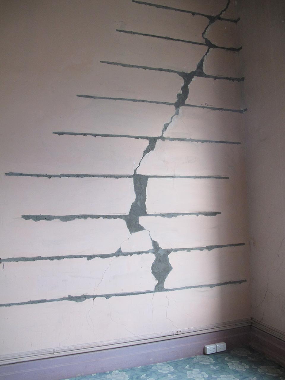 Cracked Shopfront Walls During 2